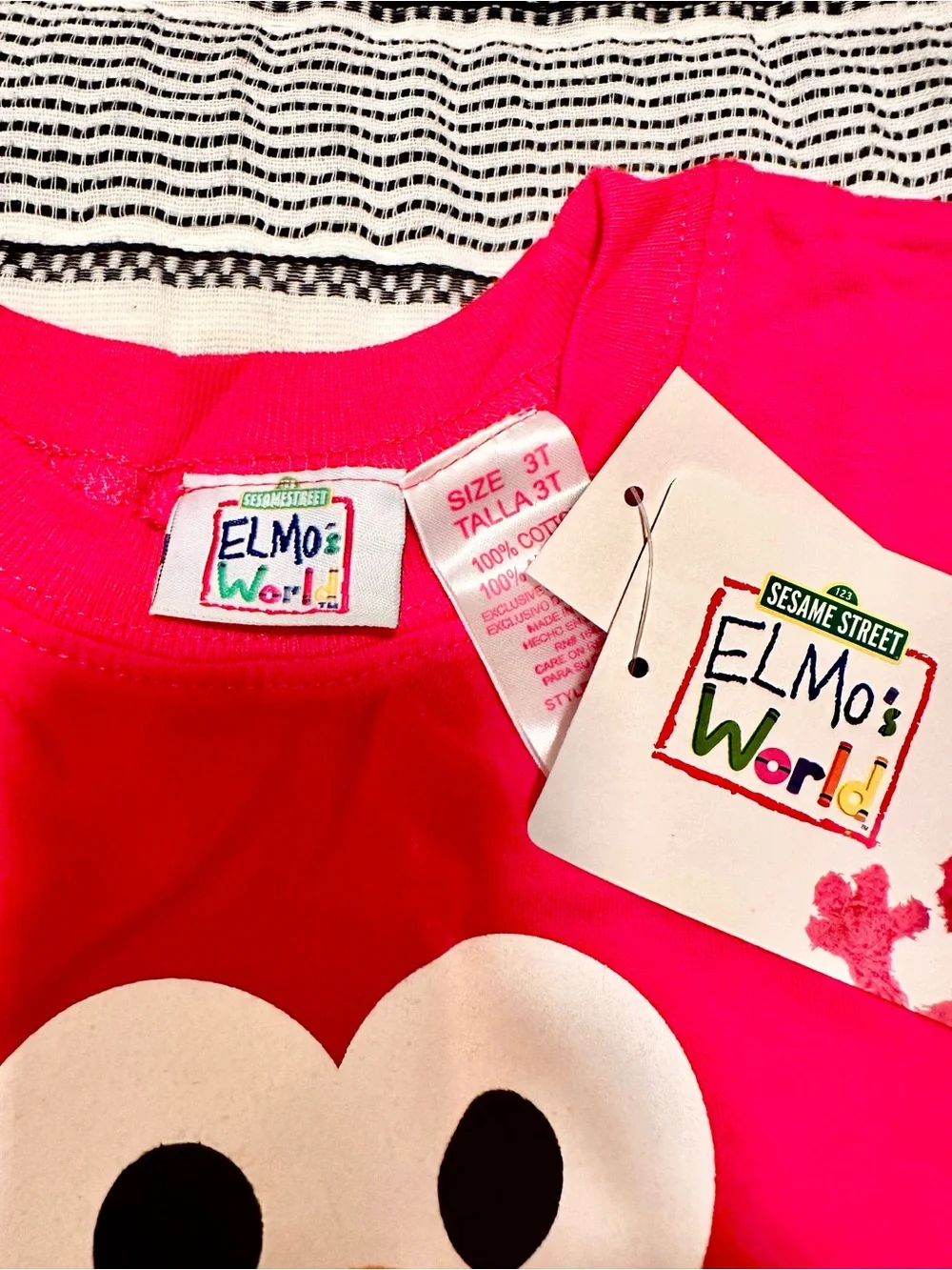 Sesame Street Elmo’s World Vintage Graphic Tee- NWT Size 3T